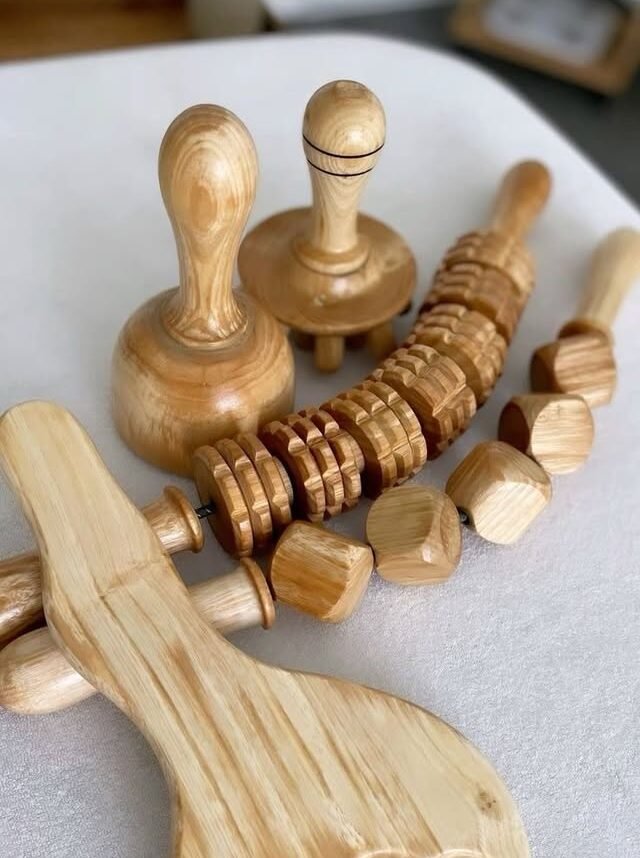 maderoterapia útiles